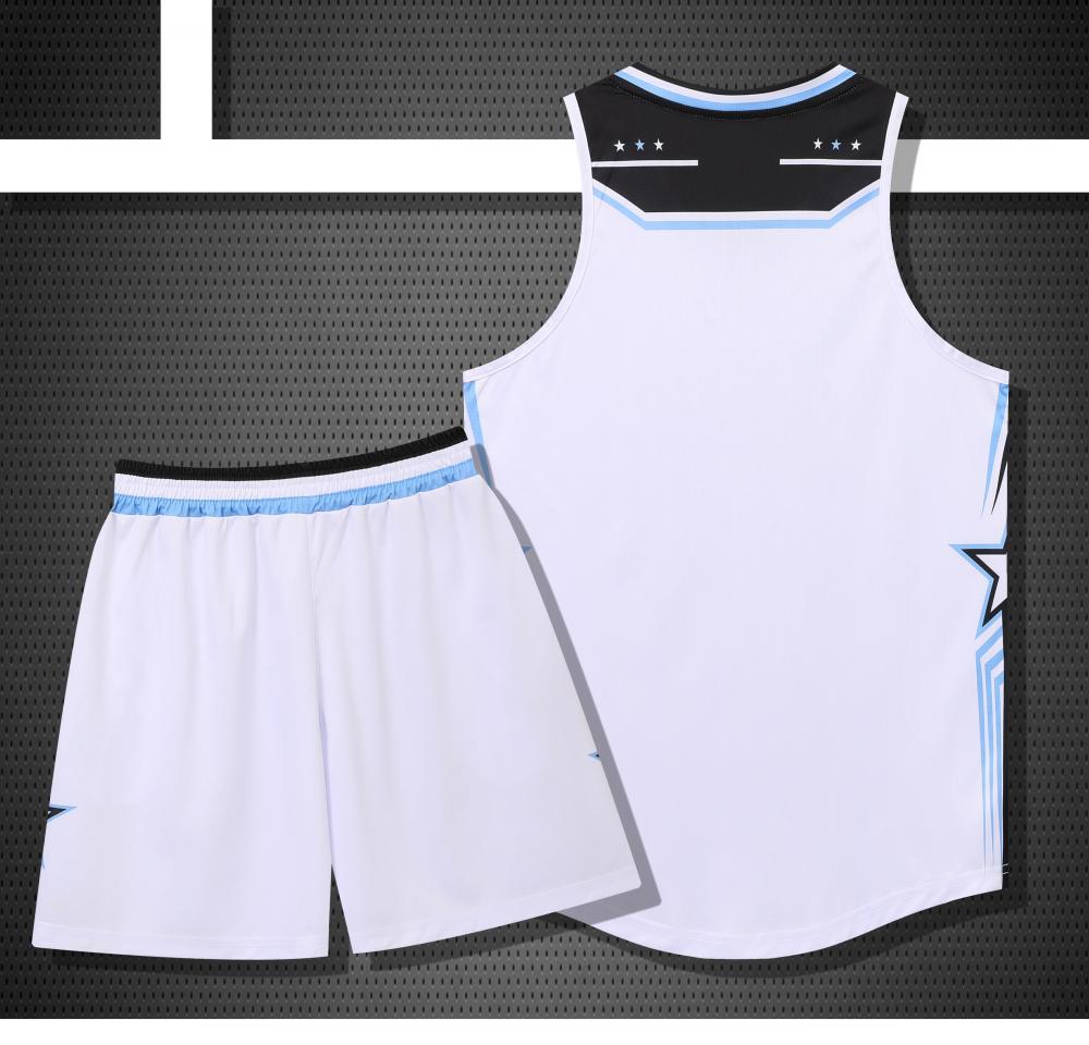 Basketball Jersey Set With Narrow Shoulder Design