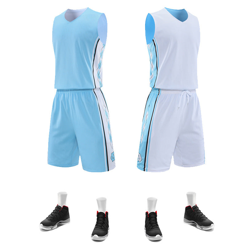 Reversible Basketball Jersey Set For Students Training