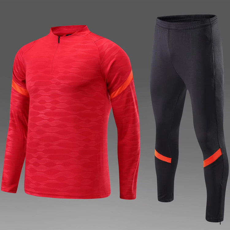 Long Sleeve Soccer Training Set Quick Dry