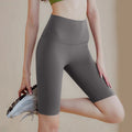 Seamless High Waist Yoga Shorts Gym Fit