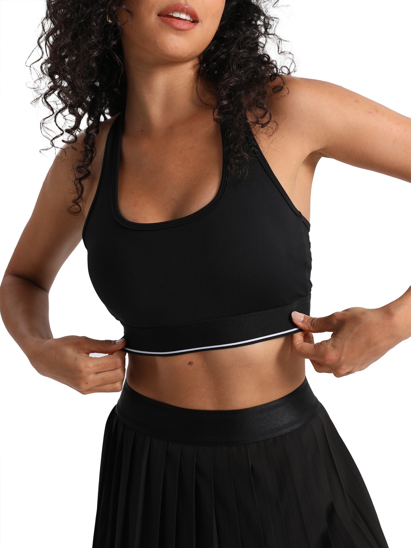 High Support Racerback Tank Quick Dry Fit