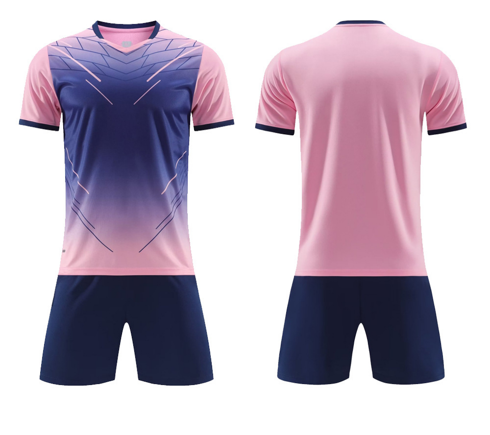 Kids Soccer Jersey Set Short Sleeve Quick Dry