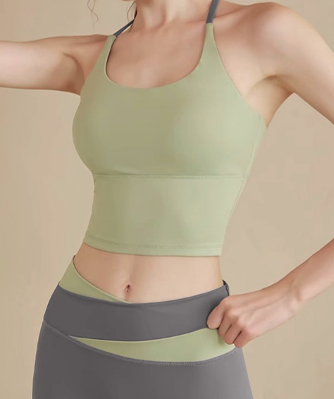 Seamless Padded Yoga Tank Top Breathable Women