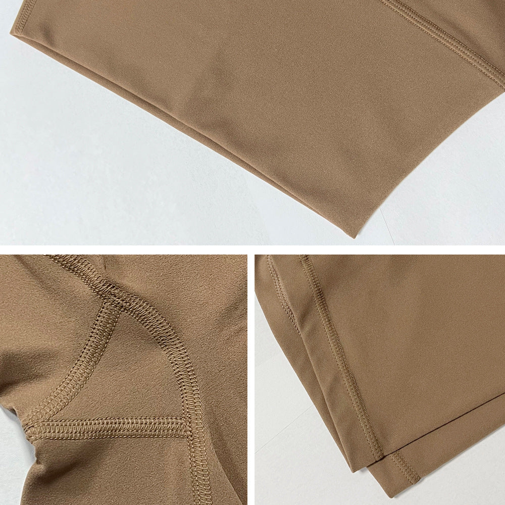 Summer Lightweight, "Naked-Feel" 4-Inch Yoga Shorts