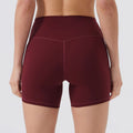 Quick Dry High Waist Running Workout Shorts Women