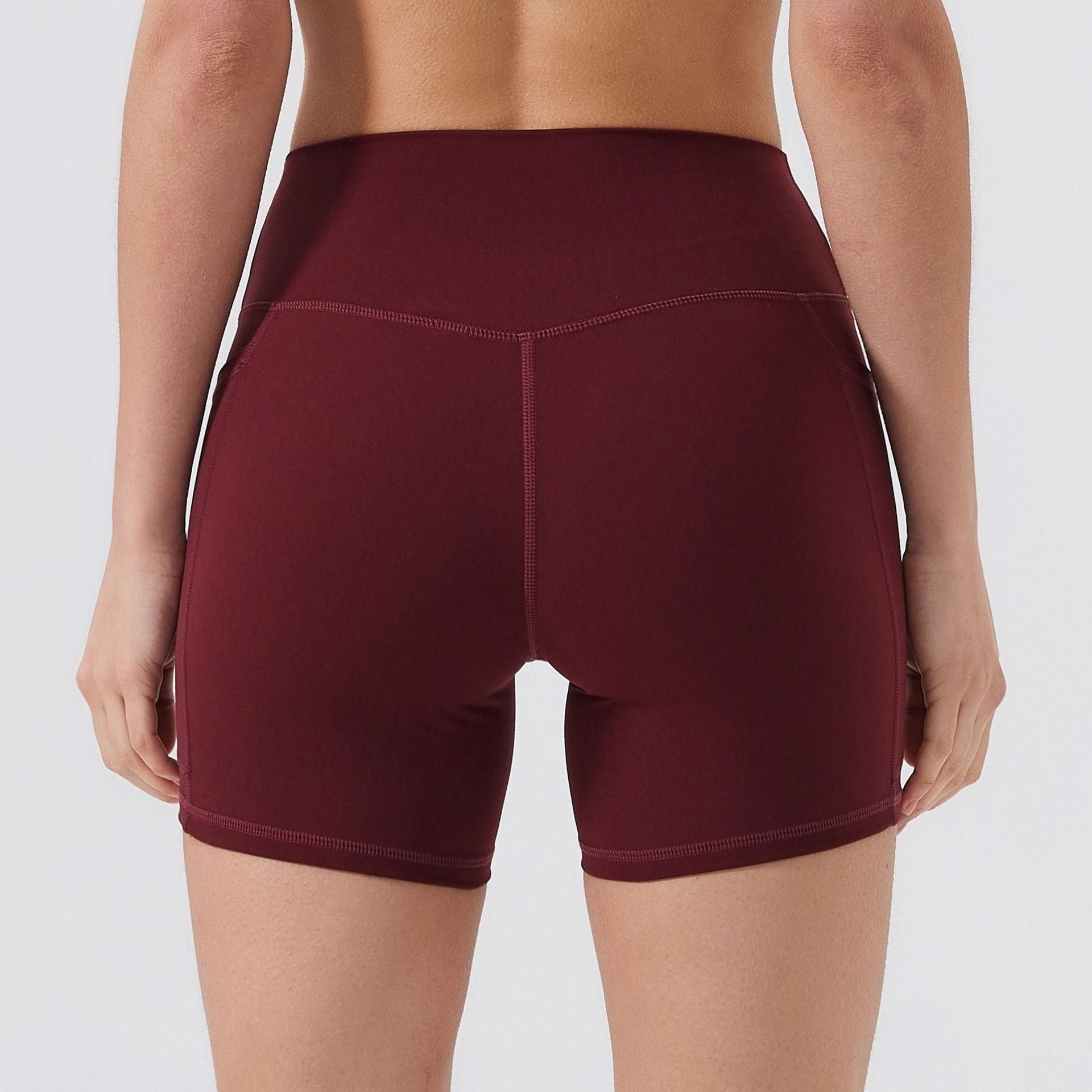 Quick Dry High Waist Running Workout Shorts Women