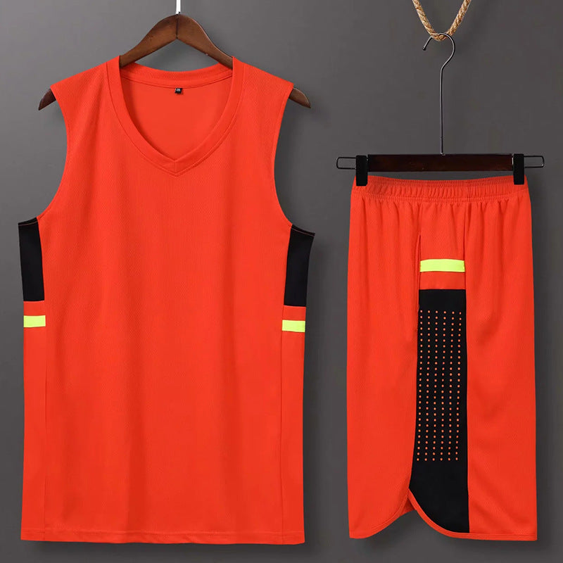 Breathable Basketball Jersey Set For Team Training