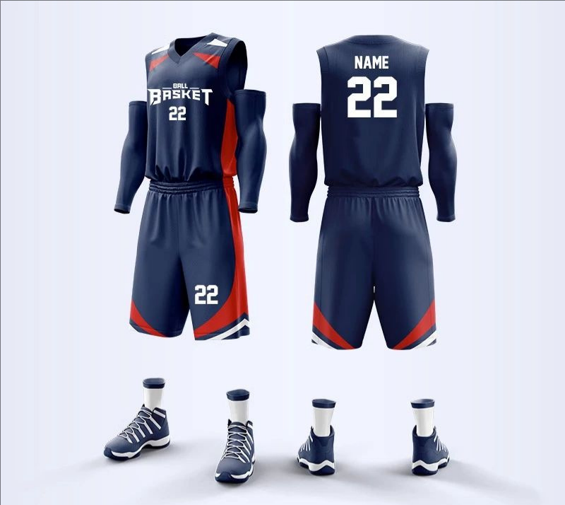 Purple Basketball Jersey Set For Training Games