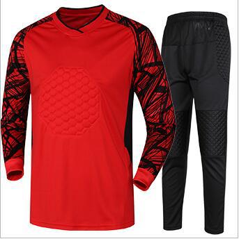 Goalkeeper Jersey Set With Protective Padding