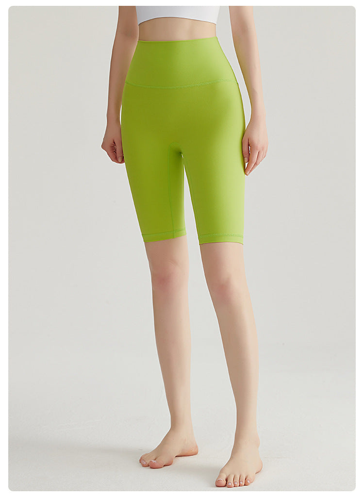 Seamless High Waist Biker Shorts Women