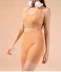 Seamless High Waist Yoga Pants Soft Compression