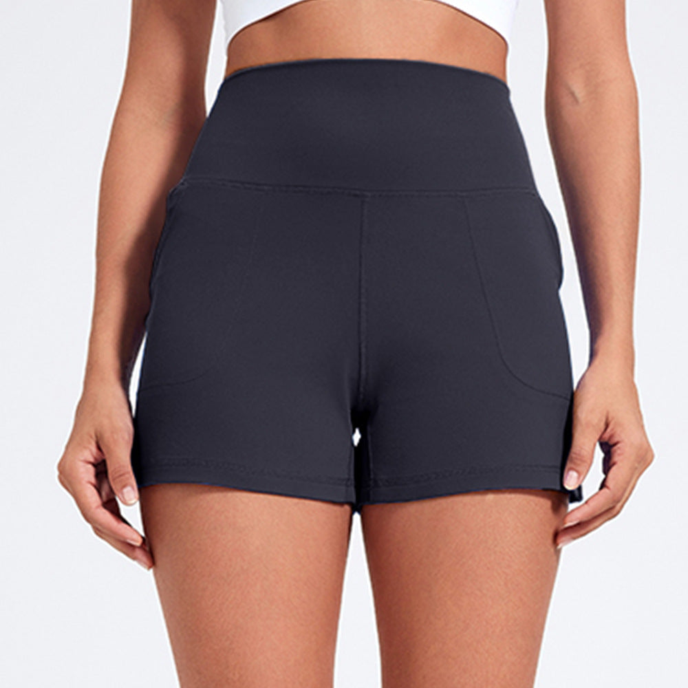 Naked Feel High Waist Workout Shorts Women