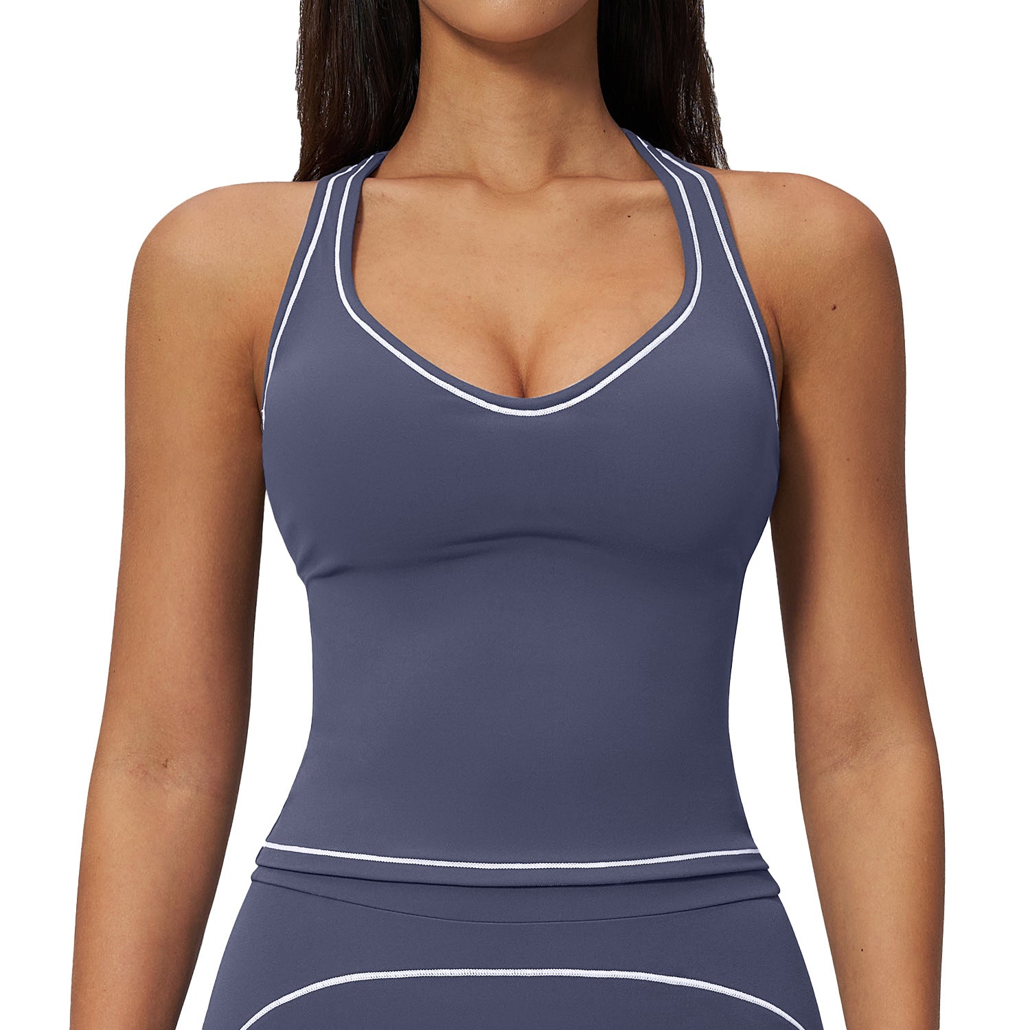 Soft Racerback Workout Tank Top Women Gym