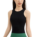 Ribbed Sports Tank With Built In Padding