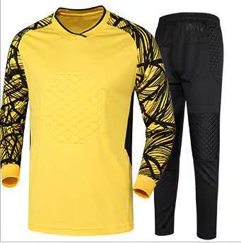 Goalkeeper Jersey Set With Protective Padding