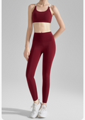 High Waist Girls Yoga Pants Stretch Slim Fit