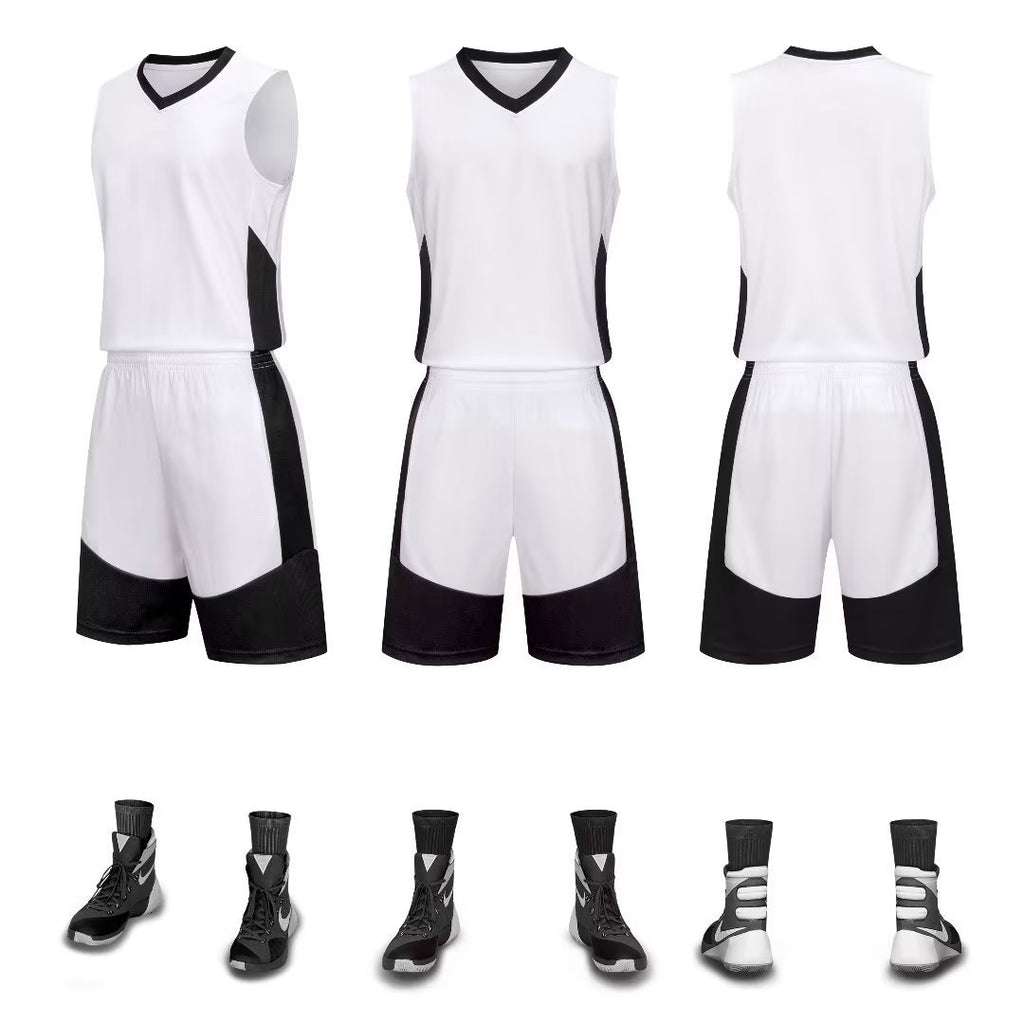 Plus Size Basketball Jersey Set Quick Dry