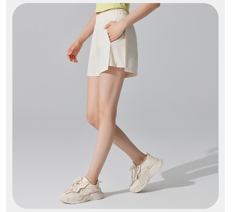 Loose Fit Pocket Running Shorts Women
