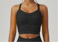 Ruched Sports Bra With Medium Support Fit
