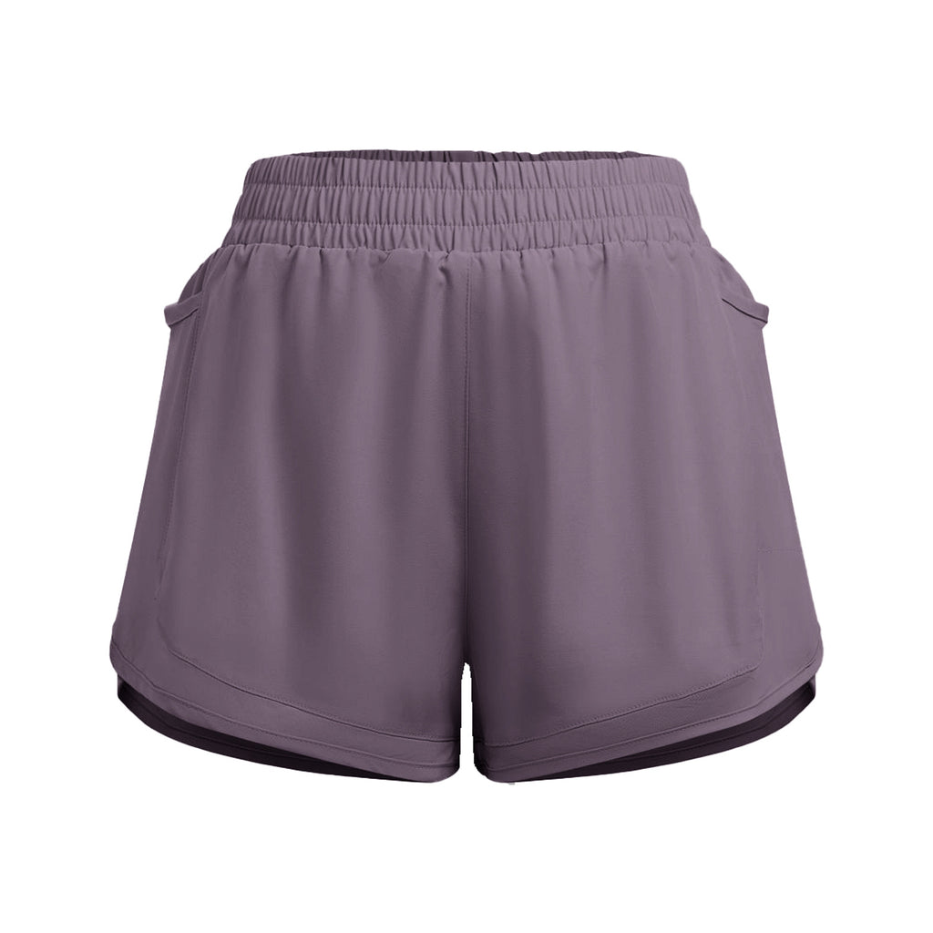 Plus Size Loose Fit Workout Shorts Women