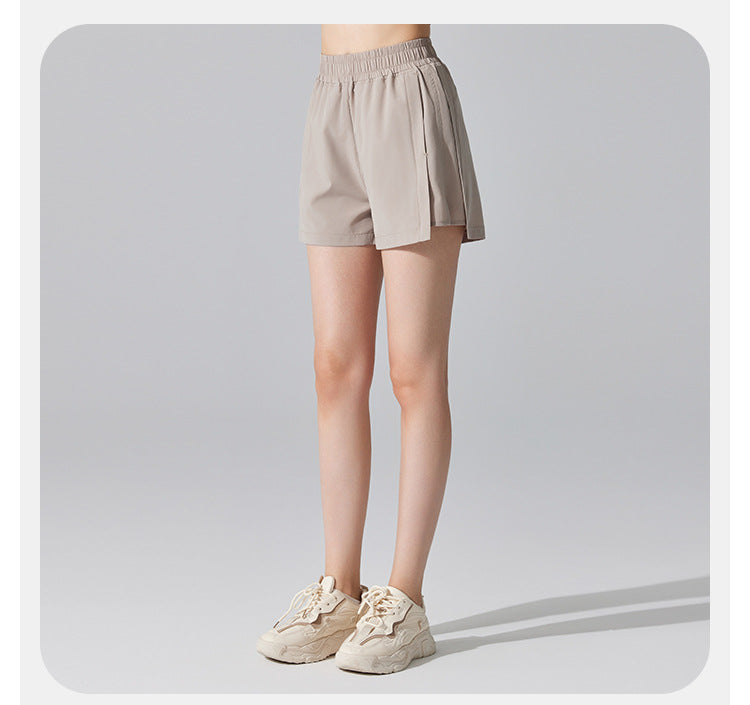Loose Fit Pocket Running Shorts Women