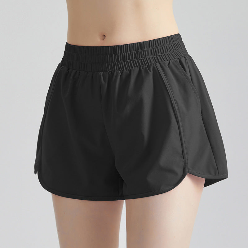 Lightweight Running Shorts Pocket Quick Dry Women
