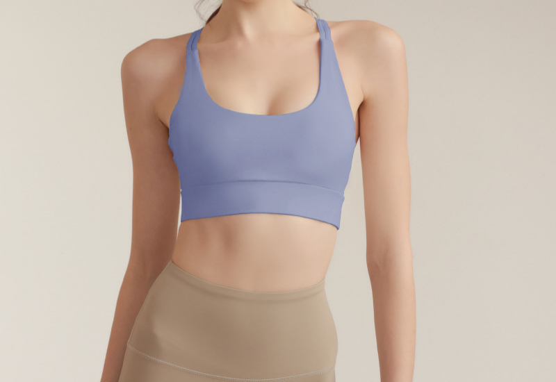 Compression Sports Bra High Support Workout Top