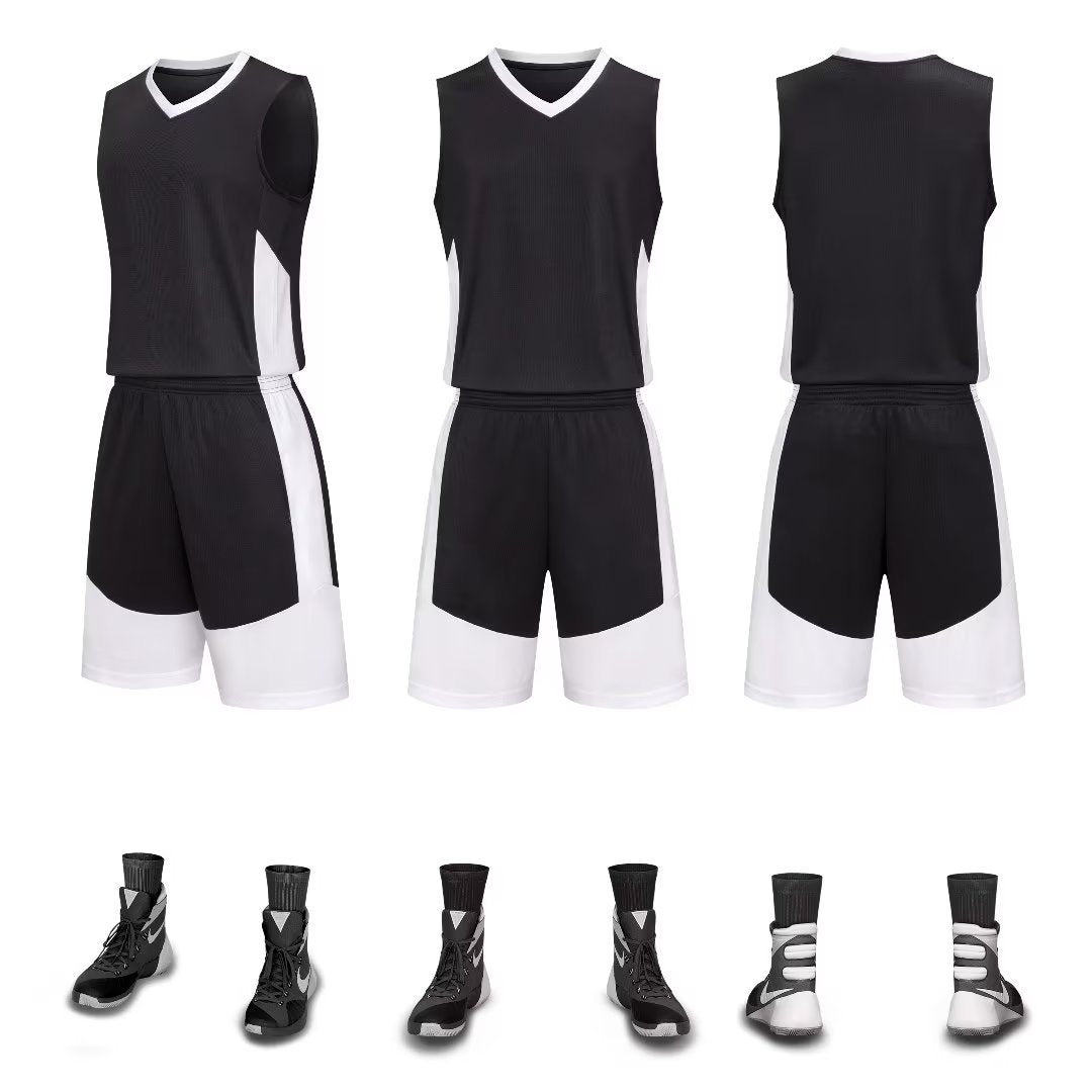 Plus Size Basketball Jersey Set Quick Dry
