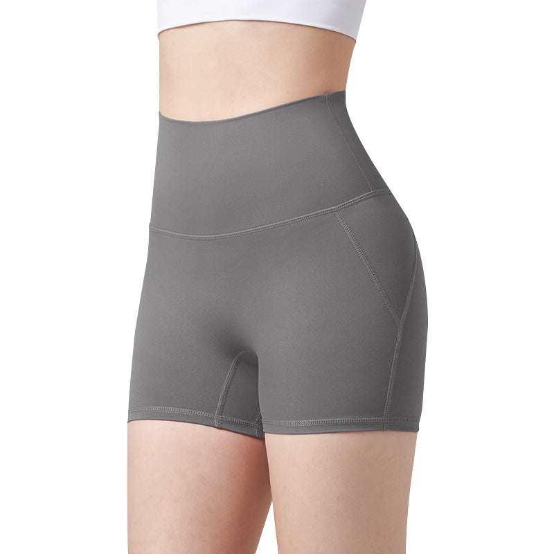 High Waisted Seamless Yoga Shorts Butt Lift