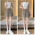 High Waisted Wide Leg Athletic Shorts Women