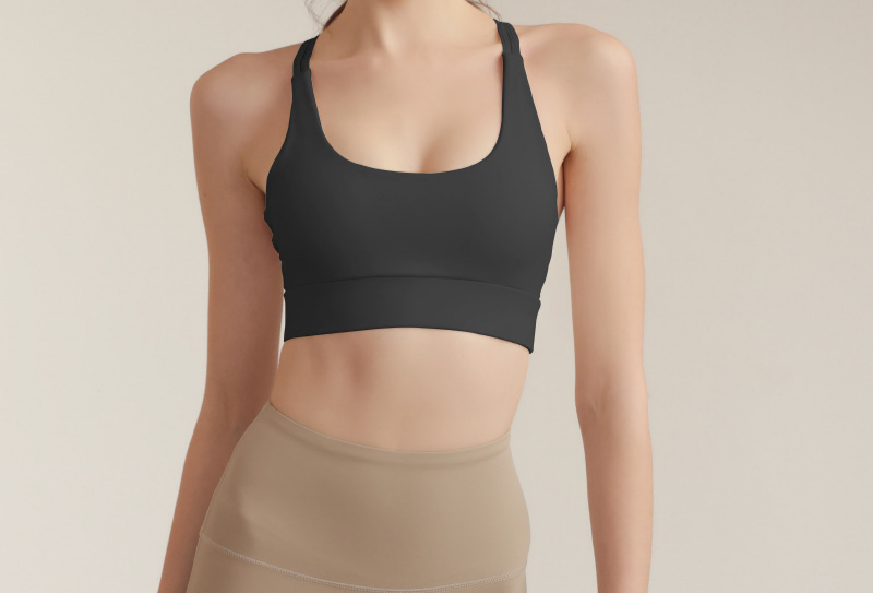 Compression Sports Bra High Support Workout Top