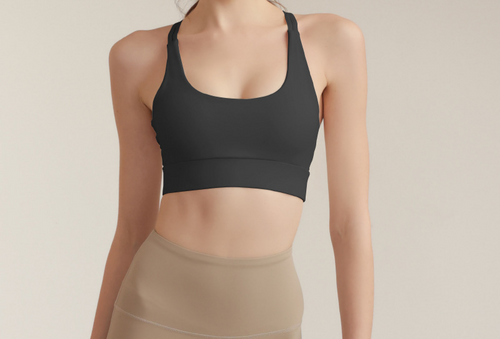 Compression Sports Bra High Support Workout Top