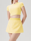Quick Dry Short Sleeve Workout Top Women