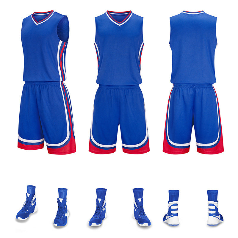Breathable Basketball Jersey Set For Team Matches