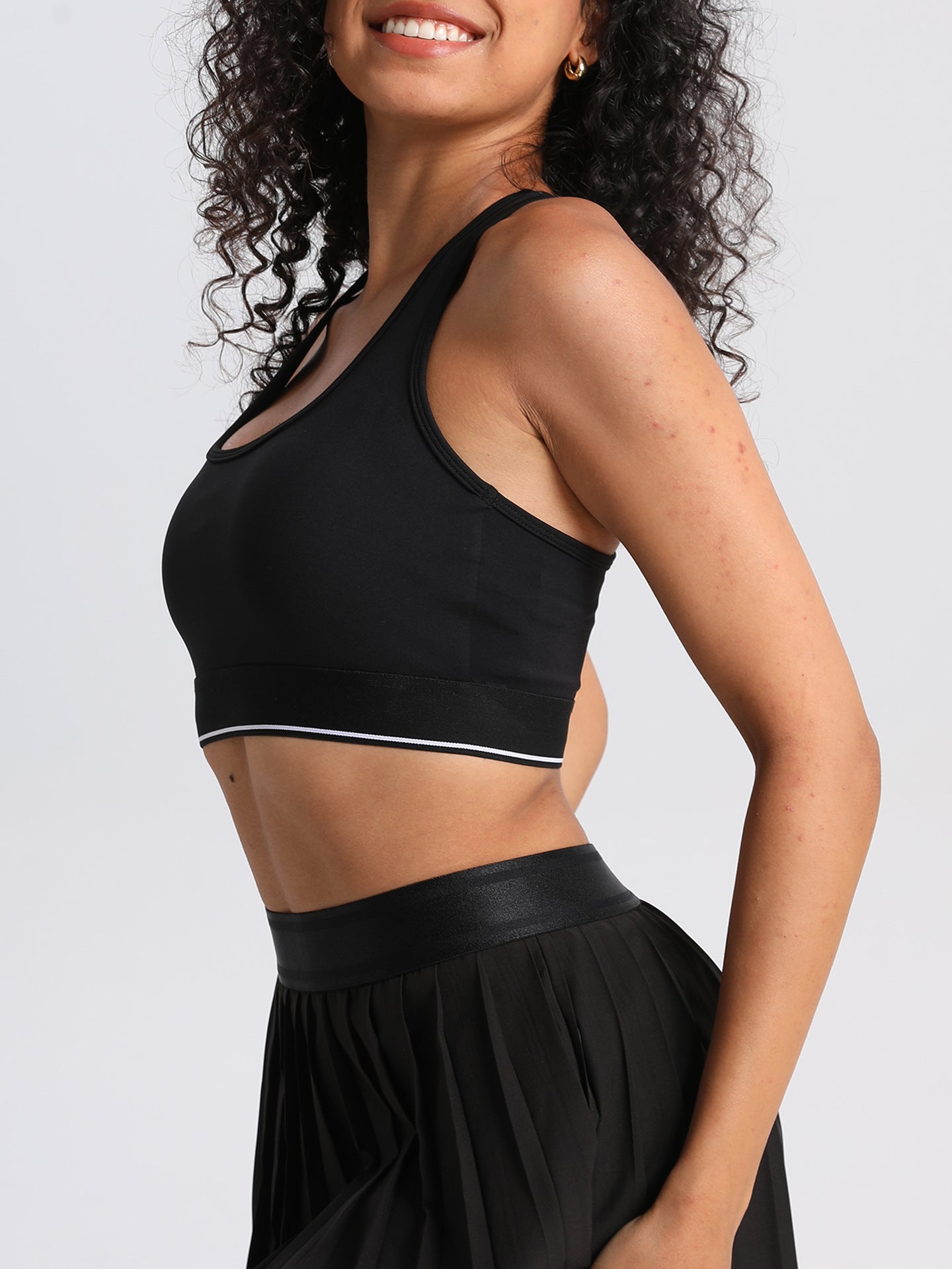 High Support Racerback Tank Quick Dry Fit