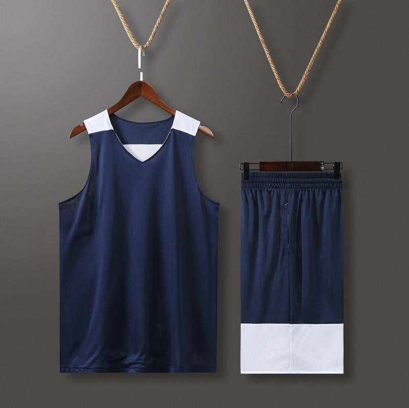 Reversible Basketball Jersey Set For Training Games
