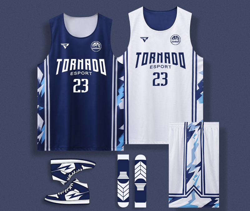 Reversible Basketball Jersey Set For Training
