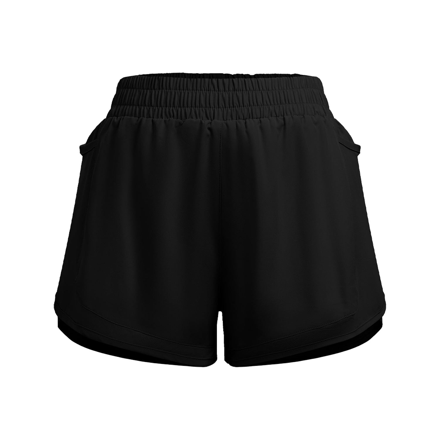 Plus Size Loose Fit Workout Shorts Women